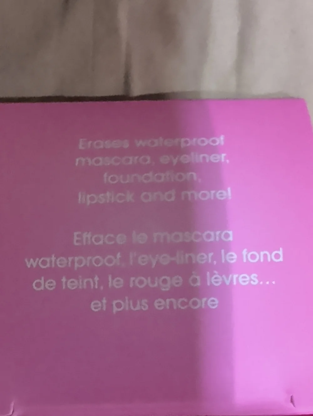 Original MakeUp Eraser Pink Makeup Remover Cloth